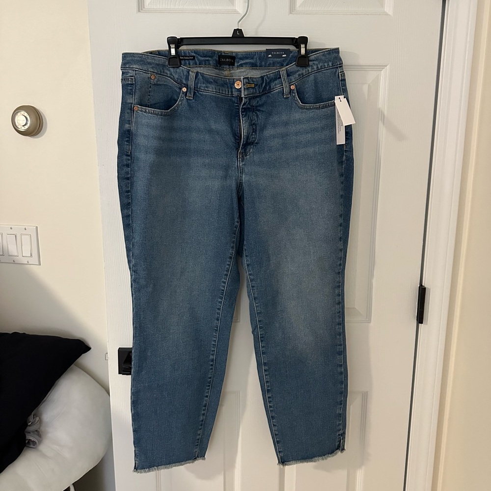 NWT TALBOTS Slim Ankle Jeans